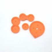 Coussinets de Contact en Silicone pour GBA SP